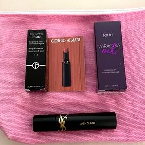 Makeup bundle YSL, Armani, Tarte